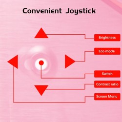 For Black Myth:WuKong FYHXele 27-tuumainen vaaleanpunainen kaareva QHD 165Hz pelinäyttö HDR10 Free-Sync kaiuttimilla säädettävä