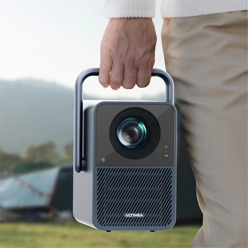 Ultimea poseidon e40 1080p lcd projektori 1000 ansi lumenia android tv 11.0 netflix-sertifioitu