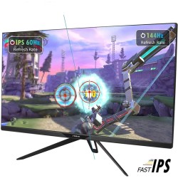 Black Myth WuKong FYHXele 28-tuumainen 4K-tarkkuus 144-hertsin pelinäyttö KVM-toiminto IPS-paneeli