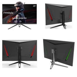 Black Myth WuKong FYHXele 28-tuumainen 4K-tarkkuus 144-hertsin pelinäyttö KVM-toiminto IPS-paneeli