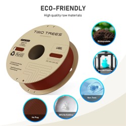 TWO TREES PLA 3D-tulostusfilamentti 1,75 mm 1 kg ympäristöystävällinen tarkka kuplatön