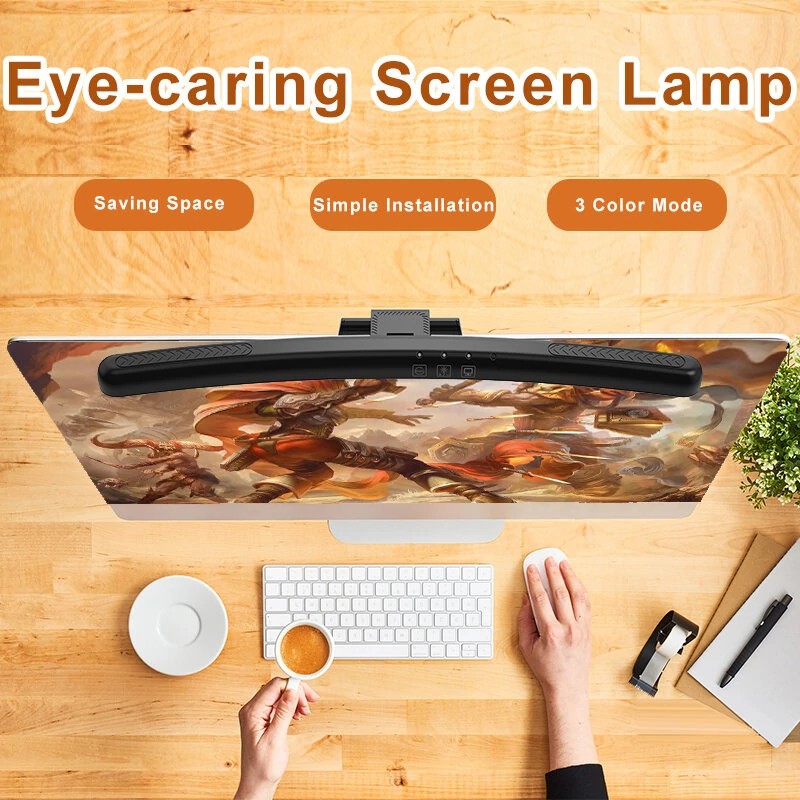 Kaareva monivärinen näyttövalopalkki rytmivalolla silmiä suojaavalla epäsymmetrisellä optiikalla