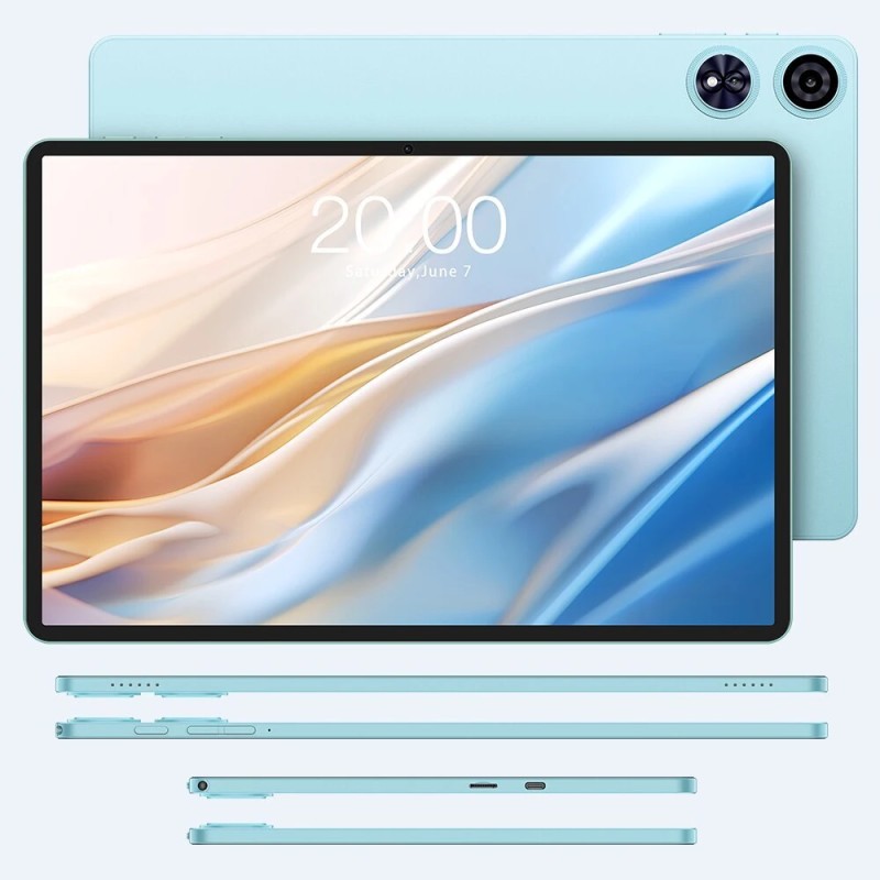 TECLAST P50 tabletti UNISOC T606 8-ytiminen 4GB+8GB virtuaalimuisti 128GB 11-tuumaa Android 14 kasvotunnistus