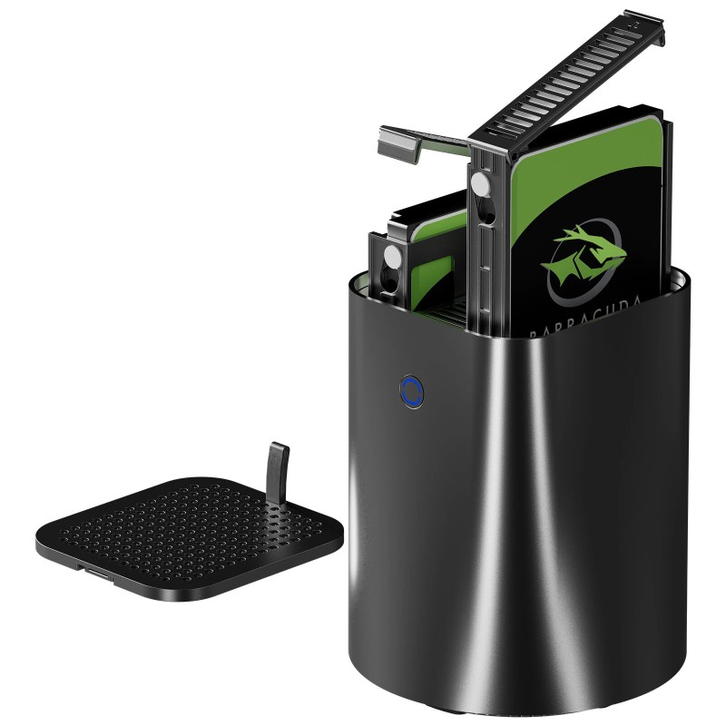 AOOSTAR R1 mini-tietokone NAS ja ohjelmistoreititin Intel Twin Lake N150 16/32GB 512GB/1TB SSD 4K kolminäyttö