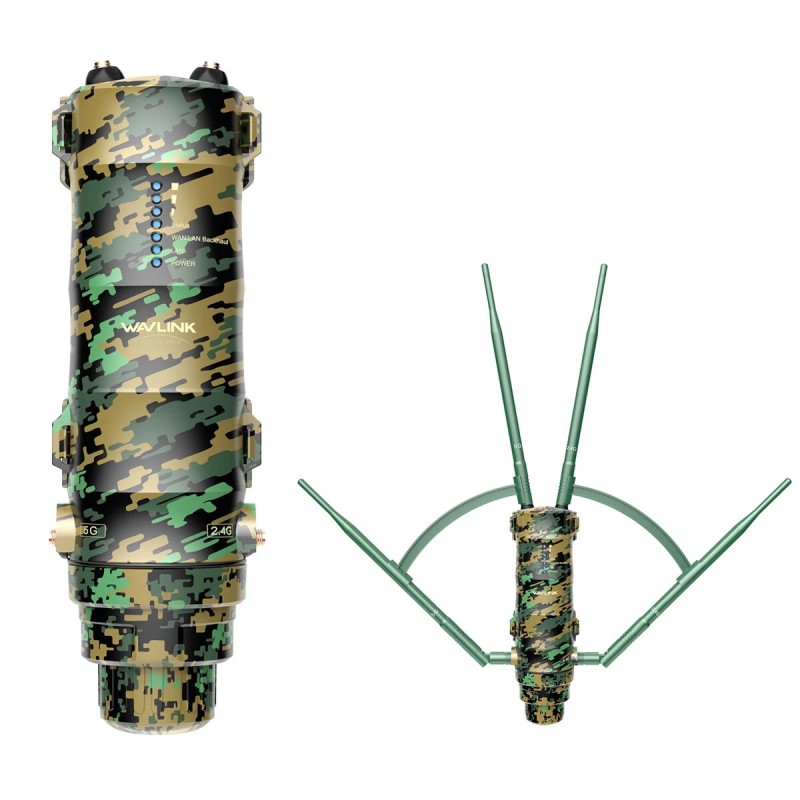 WAVLINK AC1200 ulkokäyttö wifi-reititin PoE pitkä kantama neljä antennia