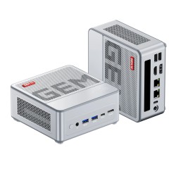 AOOSTAR GEM12 MAX mini tietokone AMD R9 6900HX 16GB 512GB 4K neljänäyttöinen