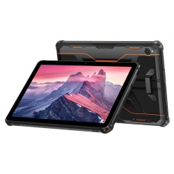OUKITEL RT9 kestävä tabletti UNISOC T606 6GB+18GB virtuaalimuisti 256GB 10,1-tuumainen Android14 11000mAh akku IP68/IP69K