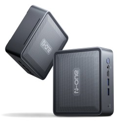 N-ONE NPC Air mini-pöytäkone AMD Ryzen7 5800U 16GB DDR4 512GB NVMe Windows11Pro WiFi6 BT5.2