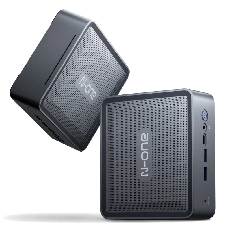 N-ONE NPC Air mini-pöytäkone AMD Ryzen7 5800U 16GB DDR4 512GB NVMe Windows11Pro WiFi6 BT5.2