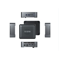 N-ONE NPC Air mini-pöytäkone AMD Ryzen7 5800U 16GB DDR4 512GB NVMe Windows11Pro WiFi6 BT5.2