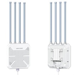 Wavlink AERIAL HD6 ulkokäyttöinen Wi‑Fi6 reititin AX1800 pitkä kantama säänkestävä neljä ulkoista antennia