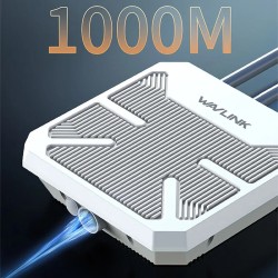 Wavlink AERIAL HD6 ulkokäyttöinen Wi‑Fi6 reititin AX1800 pitkä kantama säänkestävä neljä ulkoista antennia