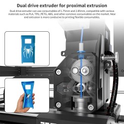 VEHO 600 PRO 3D-tulostin suuri tulostuskoko 600×600×600 mm automaattinen tasonmittaus korkea tarkkuus