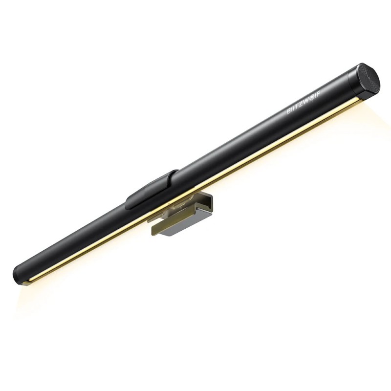 BlitzWolf BW-CML2 monivärinen näyttövalo säädettävä 2700–6500K 300–1000 luksia usb-virta kosketusohjaus häikäisynesto