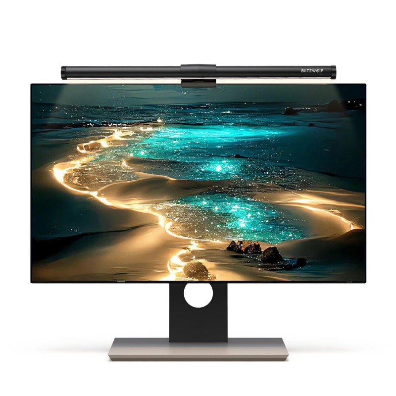 BlitzWolf BW-CML2 näyttövalo kosketusohjaus säädettävä värilämpötila USB lukuvalo silmäystävällinen