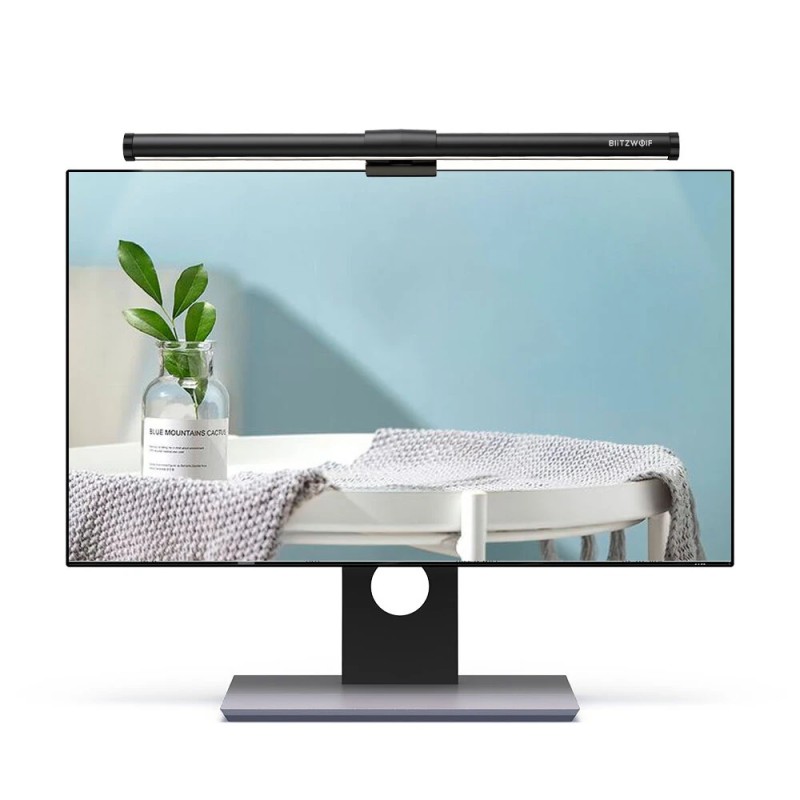 BlitzWolf BW-CML2 näyttövalo kosketusohjaus säädettävä värilämpötila USB lukuvalo silmäystävällinen