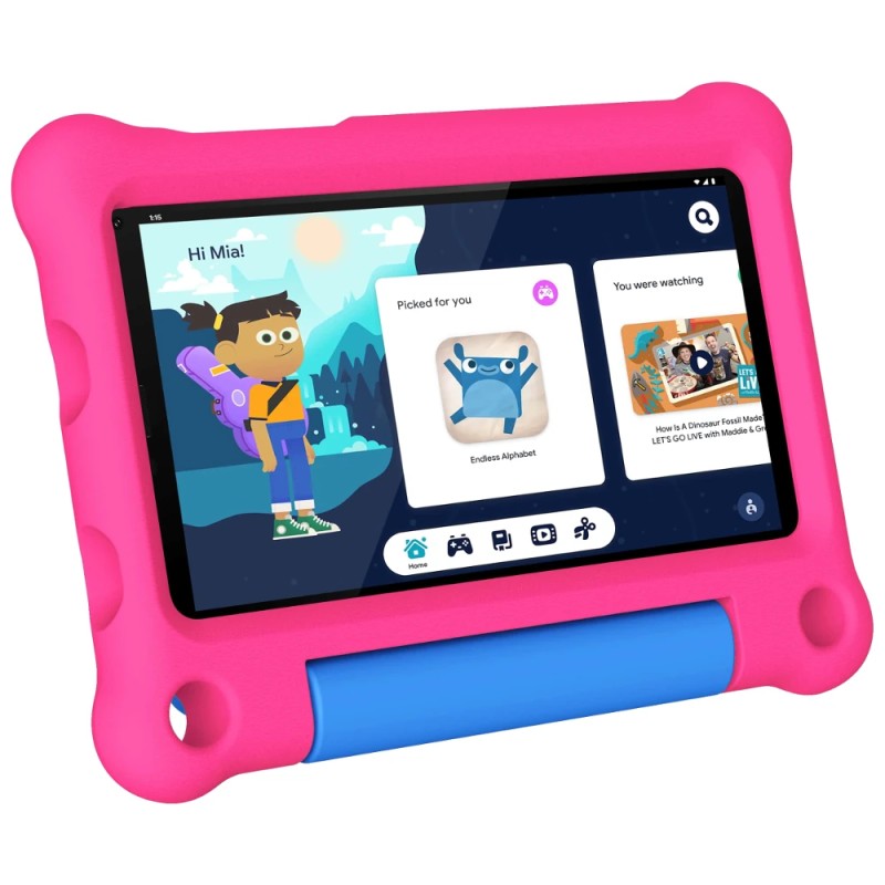 G-tab T7 Pro 7 tuuman Android 14 tabletti Allwinner A133 neliydin 64GB tallennustila 2GB RAM