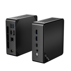 N-ONE NPC SE minitietokone Intel Twin Lake N150 16Gt muisti 512Gt SSD 4K kaksoisnäyttö Windows11Pro