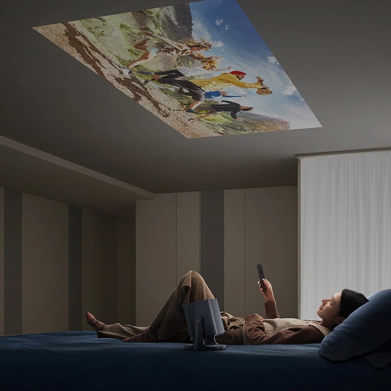 Hisense Vidda C2 Pro 4K kolmivärinen laserprojektori 2600 lumenia optinen zoomaus Dolby-kaiuttimet