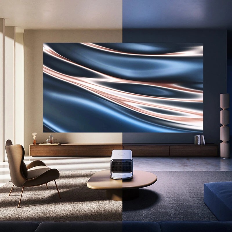 Hisense Vidda C2 Pro 4K kolmivärinen laserprojektori 2600 lumenia optinen zoomaus Dolby-kaiuttimet