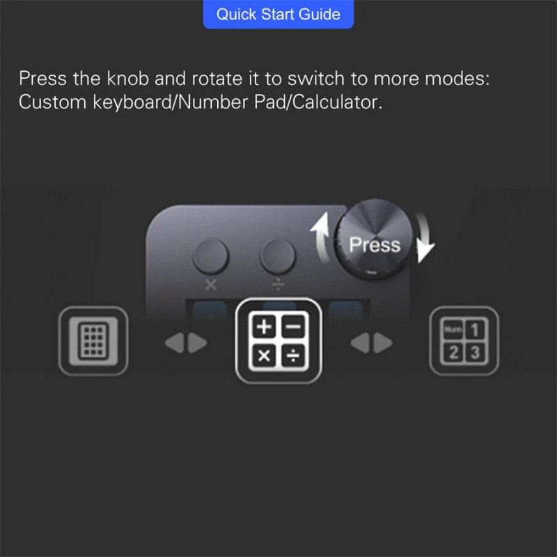 MiraBox N1 monipuolinen 15-painikkeen LCD-näytöllä varustettu nupilla striimausohjain