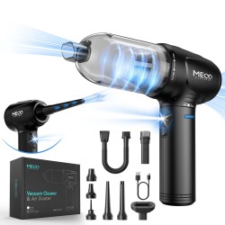MEVC1 nelitoiminen ilmapuhallin ja pölynimuri vahva imu 16 kilopascalia 110000 kierrosta minuutissa