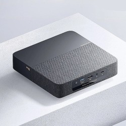 FENGMI Formovie S5 mini laserprojektori ALPD 4K HDR10-tuki 1100 ANSI-lumenia 2 Gt+16 Gt automaattinen trapetsikorjaus