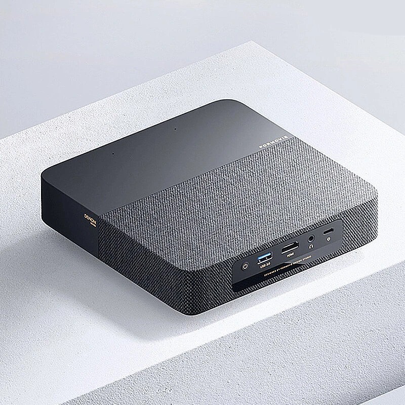 FENGMI Formovie S5 mini laserprojektori ALPD 4K HDR10-tuki 1100 ANSI-lumenia 2 Gt+16 Gt automaattinen trapetsikorjaus