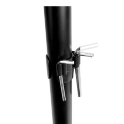 MS02N kaksinäyttöteline 14–28 tuuman ergonominen korkeussäädettävä pöytäkiinnike