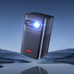 BlitzWolfBW-VT3 pieni kannettava projektori 1080P sisäinen akku 250 ANSI lumenia 4K tuki Android TV