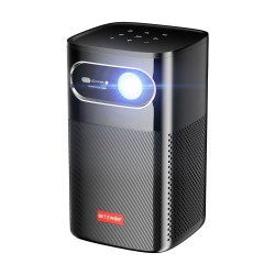 BlitzWolfBW-VT3 pieni kannettava projektori 1080P sisäinen akku 250 ANSI lumenia 4K tuki Android TV