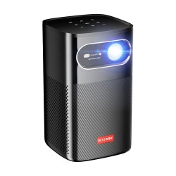 BlitzWolfBW-VT3 pieni kannettava projektori 1080P sisäinen akku 250 ANSI lumenia 4K tuki Android TV