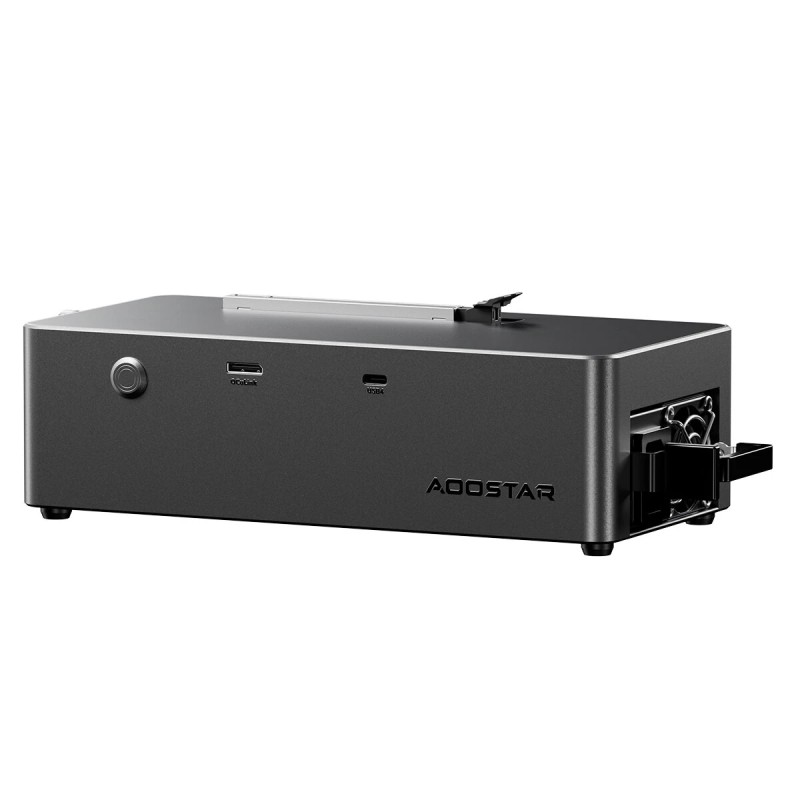 AOOSTAR AG02 näytönohjaintelakka OCulink ja USB4 sisäänrakennetulla 800W virtalähteellä