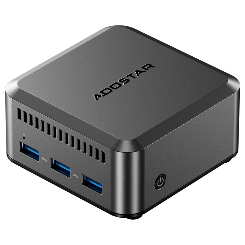 AOOSTAR N1 Pro mini-tietokone Intel N150 12 Gt LPDDR5 512 Gt SSD WiFi5 kolmelle 4K-näytölle