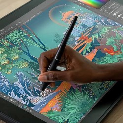 HUION Kamvas 24 23,8 tuuman 2,5K korkean resoluution piirtopöytä PW517-paristoton kynä 8192 painetasoa