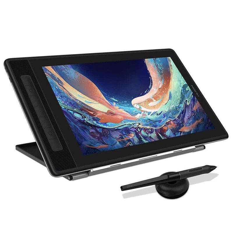 HUION kamvas pro 13 2 5K 13 3 tuuman QLED piirtonäyttö 8192 paineastetta PW517 kynällä