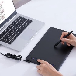 Artisul M0610Pro grafiikkataulu 10x6 tuumaa 8192 tasoa paineherkkyys paristoton kynä 8 pikanäppäintä