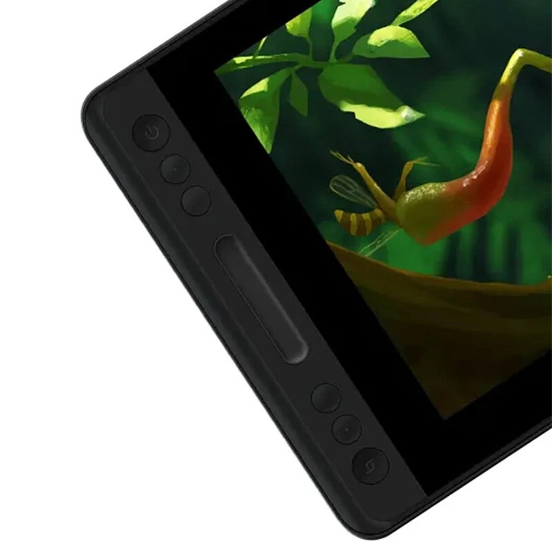 HUION Kamvas Pro 12 piirrosnäyttö 11,6 tuumaa FHD 1920x1080 IPS heijastamaton lasi 8192 paineastetta