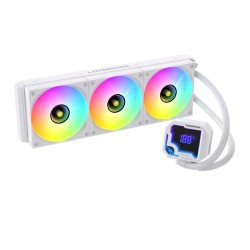 LOVINGCOOL AK-2 360 mm AIO vesijäähdytys ARGB lämpötilanäyttö Intel ja AMD yhteensopiva