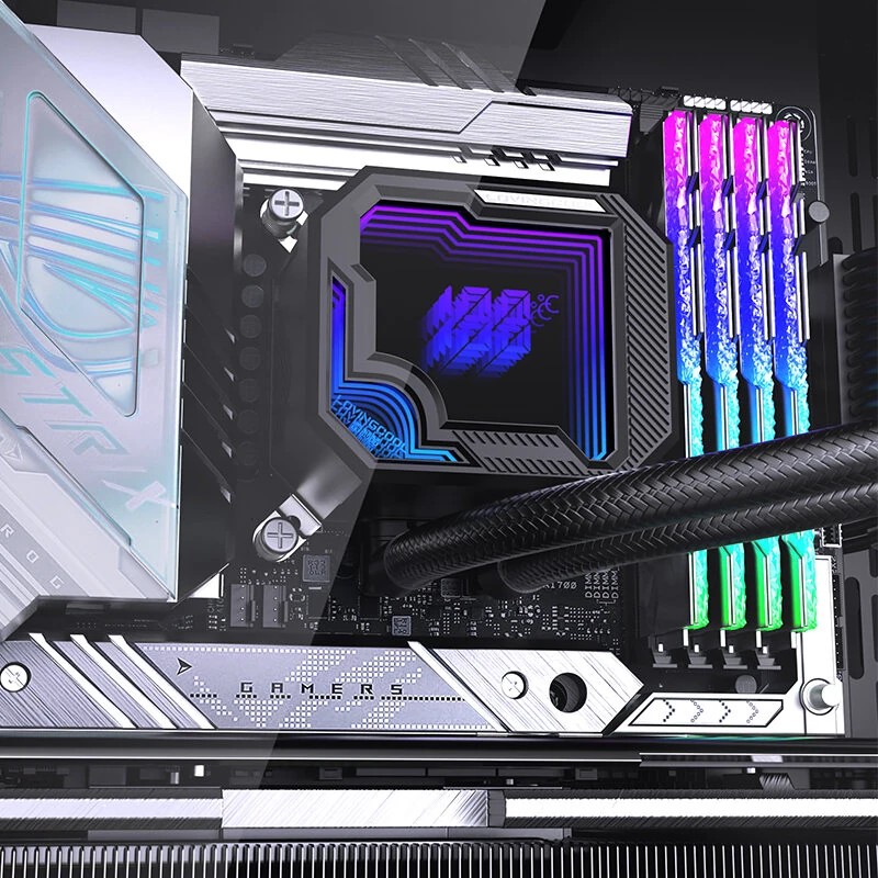 LOVINGCOOL AK-2 360 mm AIO vesijäähdytys ARGB lämpötilanäyttö Intel ja AMD yhteensopiva