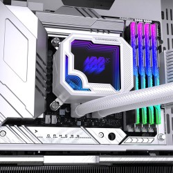 LOVINGCOOL AK-2 360 mm AIO vesijäähdytys ARGB lämpötilanäyttö Intel ja AMD yhteensopiva