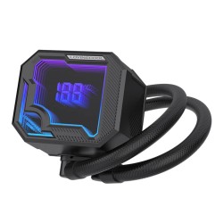 LOVINGCOOL AK-2 360 mm AIO vesijäähdytys ARGB lämpötilanäyttö Intel ja AMD yhteensopiva