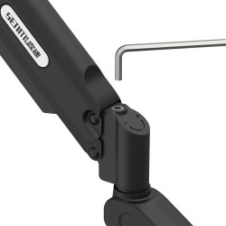 Senmi PS70 kaasujousinen näyttövarsi 17–32 tuuman näytöille 2–9 kg kaapelinhallinnalla