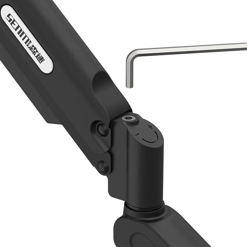 Senmi PS70 kaasujousinen näyttövarsi 17–32 tuuman näytöille 2–9 kg kaapelinhallinnalla