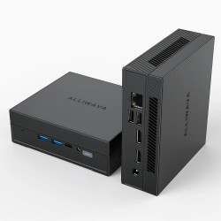 ALLIWAVA GX55 minitietokone Intel Celeron N5105 8 16Gt 256 512Gt SSD Windows11 4K kolmoisnäyttö