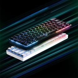 MONSGEEK FUN60 Ultra mekaaninen tri-tilainen 61-näppäininen pelinäppäimistö magneettikytkimet ARGB