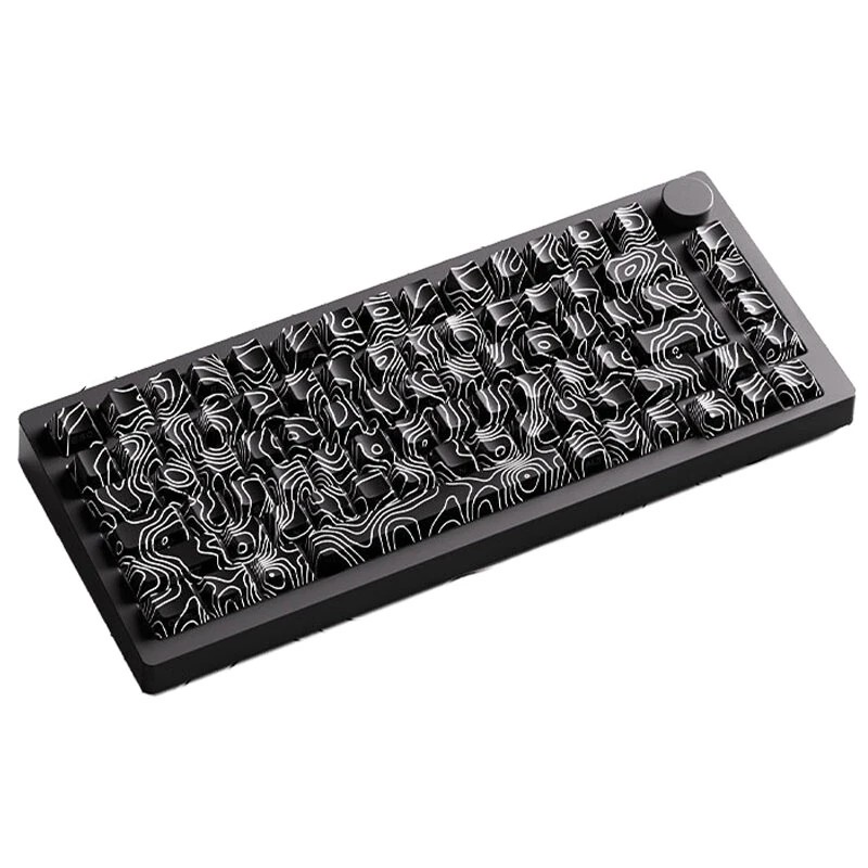 MONSGEEK M1 V5-SP 83-näppäintä vaihdettavat kytkimet mekaaninen pelinäppäimistö monivärinen taustavalo pitkäkestoinen akku