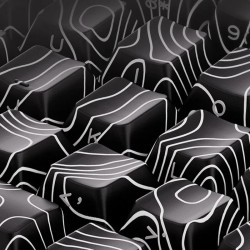 MONSGEEK M1 V5-SP 83-näppäintä vaihdettavat kytkimet mekaaninen pelinäppäimistö monivärinen taustavalo pitkäkestoinen akku