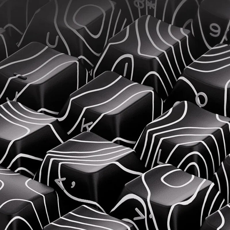 MONSGEEK M1 V5-SP 83-näppäintä vaihdettavat kytkimet mekaaninen pelinäppäimistö monivärinen taustavalo pitkäkestoinen akku