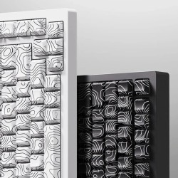 MONSGEEK M1 V5-SP 83-näppäintä vaihdettavat kytkimet mekaaninen pelinäppäimistö monivärinen taustavalo pitkäkestoinen akku